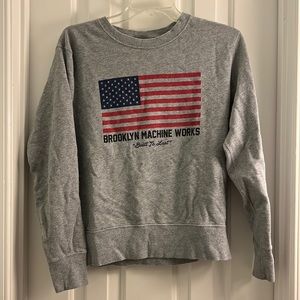 Uniqlo American Flag crewneck sweater XS